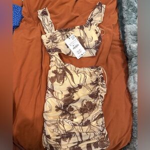 Sexy floral Zara dress